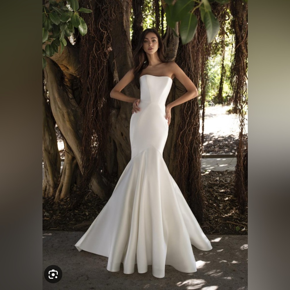 Pronovias Oberon Wedding Dress Size 6, veil included